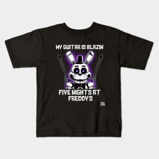 camisa de five nights at freddys (bonnie the bunny) Kids T-Shirt